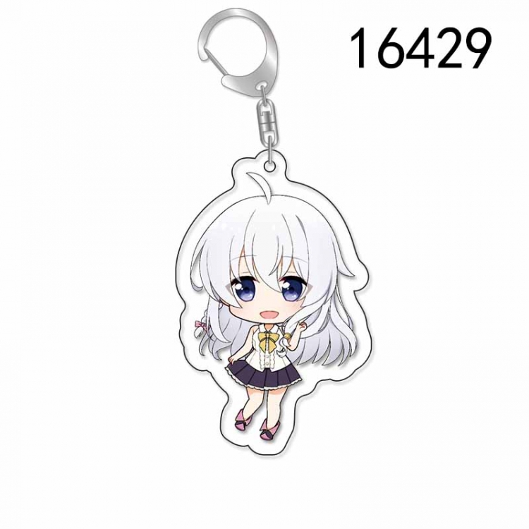 Wandering Witch Anime Acrylic Keychain Charm price for 5 pcs