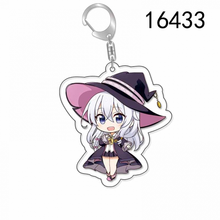 Wandering Witch Anime Acrylic Keychain Charm price for 5 pcs