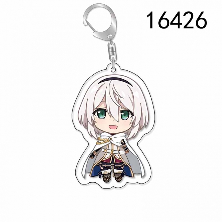 Wandering Witch Anime Acrylic Keychain Charm price for 5 pcs