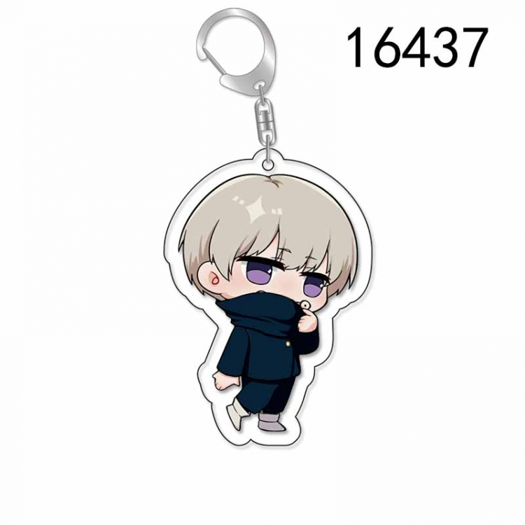 Jujutsu Kaisen Anime Acrylic Keychain Charm price for 5 pcs