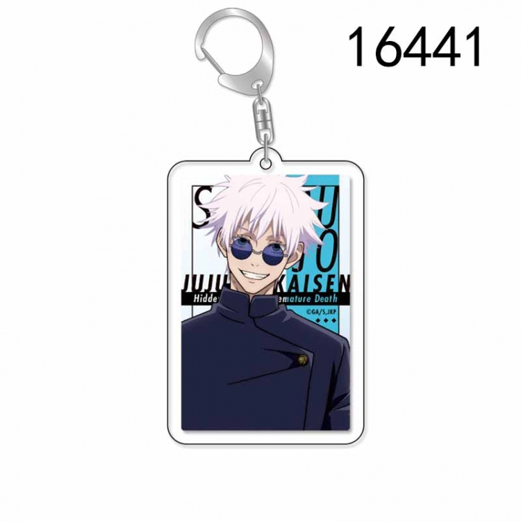 Jujutsu Kaisen Anime Acrylic Keychain Charm price for 5 pcs