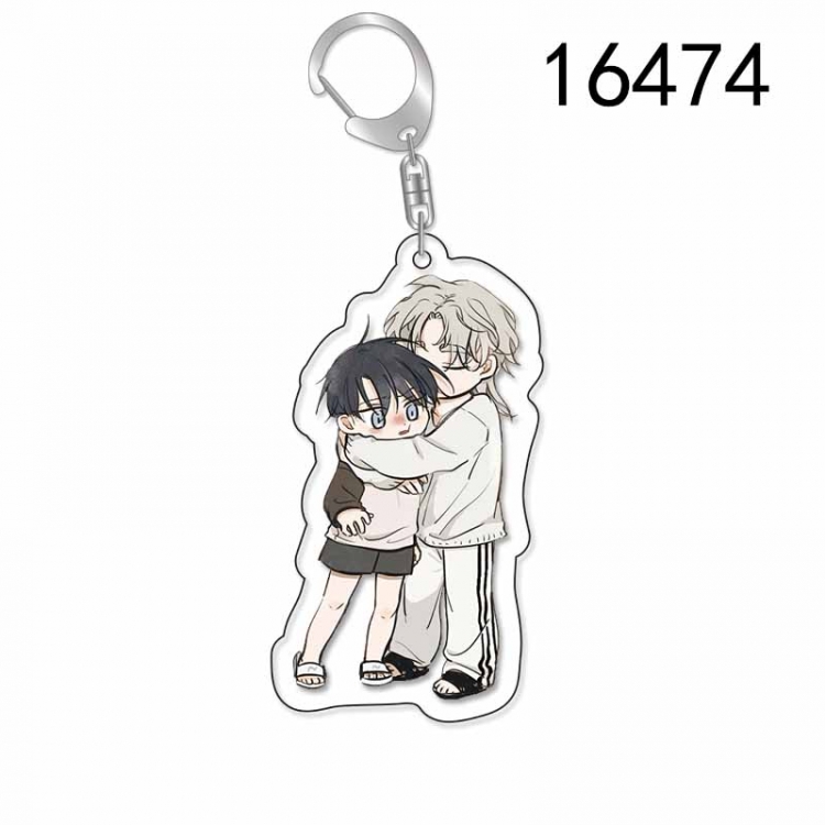 Seaside Night Anime Acrylic Keychain Charm price for 5 pcs