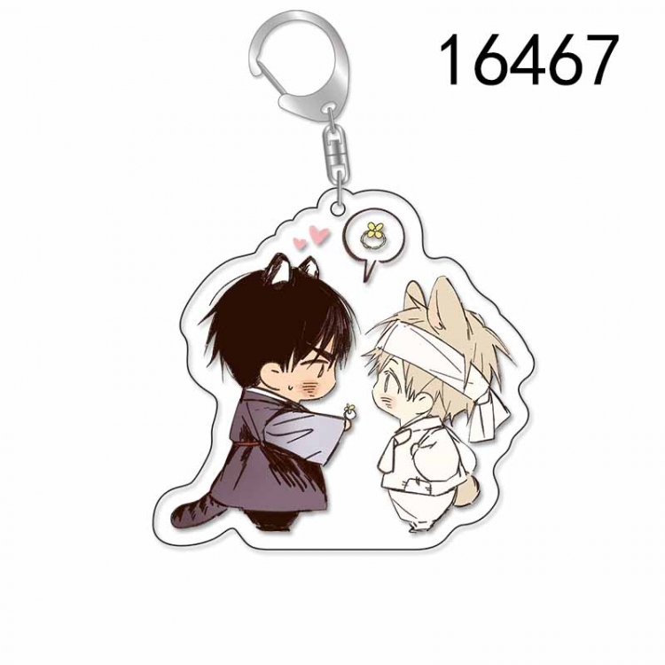 Seaside Night Anime Acrylic Keychain Charm price for 5 pcs