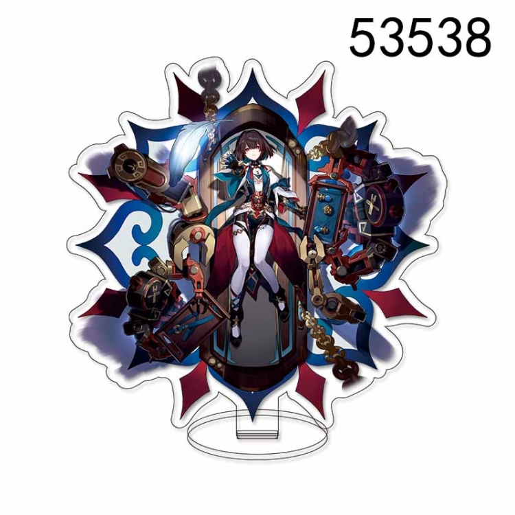 Honkai: Star Rail Anime characters acrylic Standing Plates Keychain 15CM