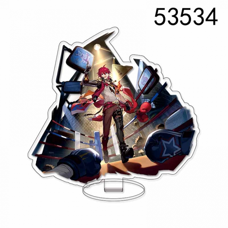 Honkai: Star Rail Anime characters acrylic Standing Plates Keychain 15CM