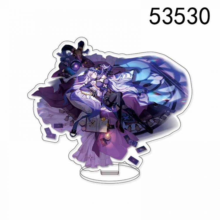 Honkai: Star Rail Anime characters acrylic Standing Plates Keychain 15CM