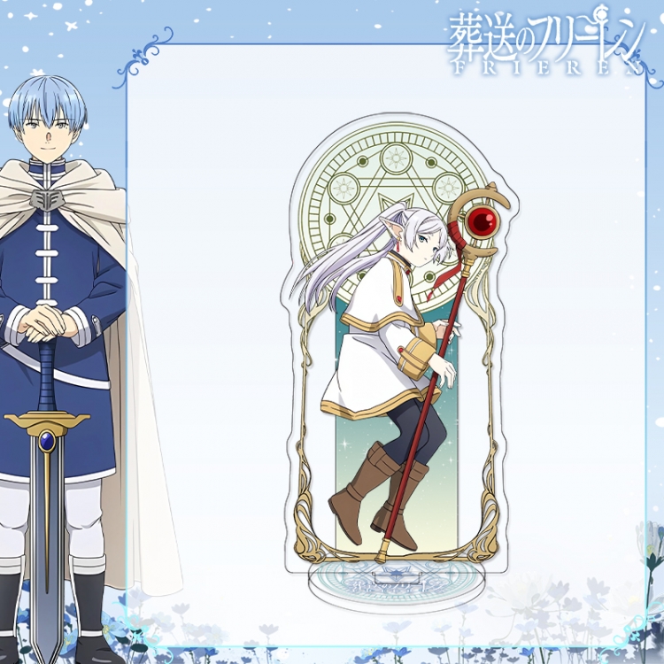 Frieren: Beyond Journey's End  Anime characters acrylic Standing Plates Keychain 16cm