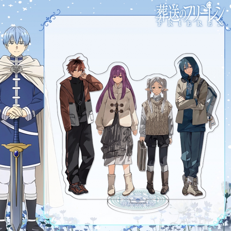 Frieren: Beyond Journey's End  Anime characters acrylic Standing Plates Keychain 16cm