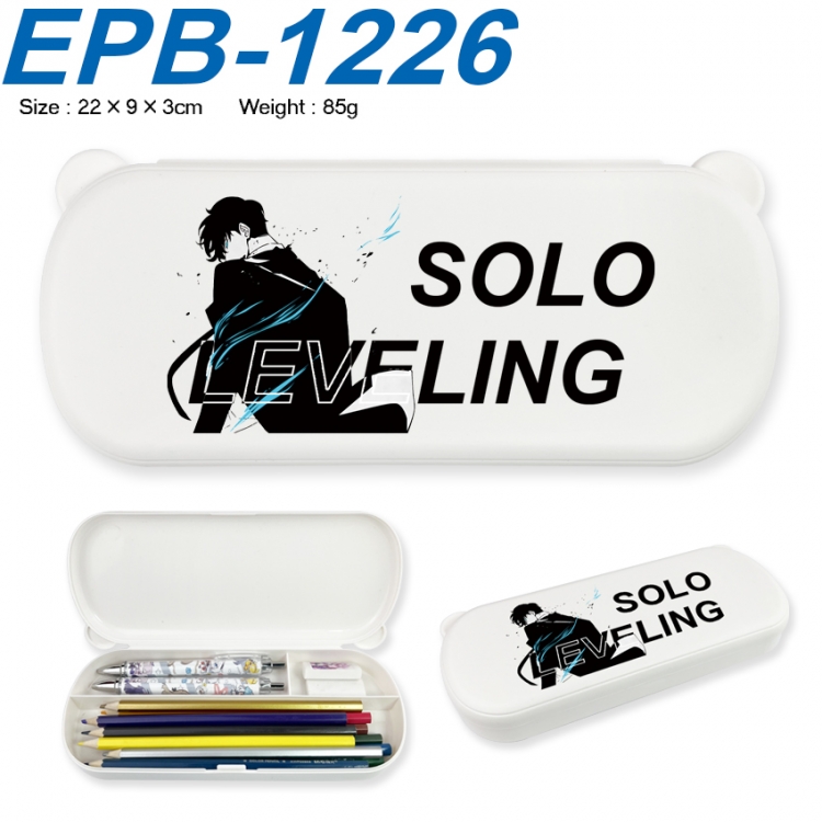 Solo Leveling:Arise Anime peripheral UV printed PP material stationery box 22X9X3CM EPB-1226