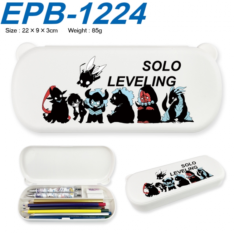 Solo Leveling:Arise Anime peripheral UV printed PP material stationery box 22X9X3CM EPB-1224