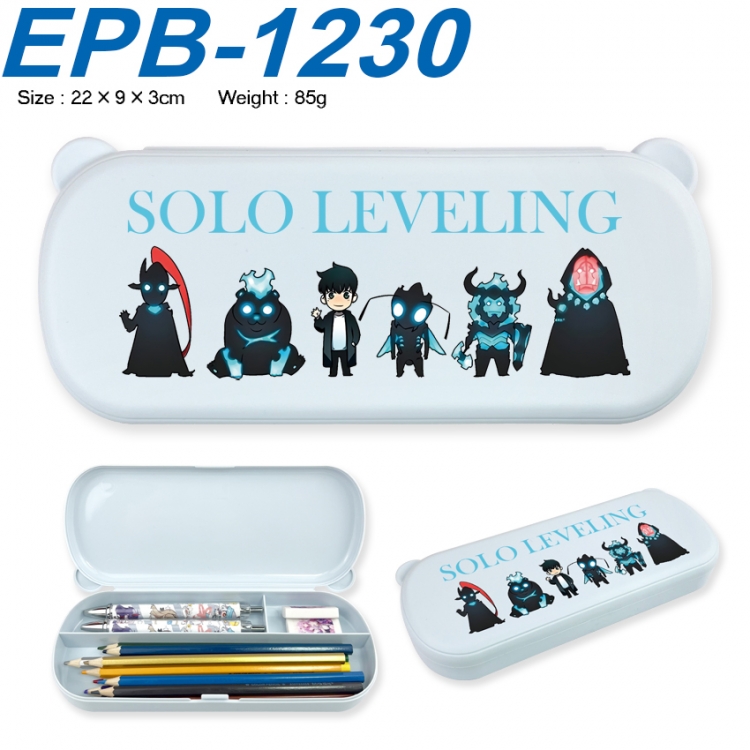 Solo Leveling:Arise Anime peripheral UV printed PP material stationery box 22X9X3CM EPB-1230