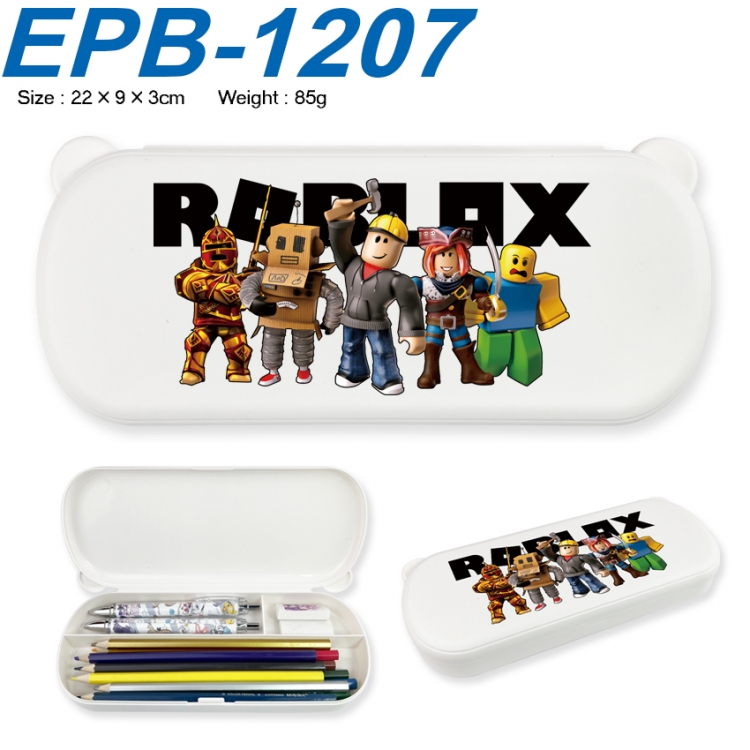 Roblox Anime peripheral UV printed PP material stationery box 22X9X3CM EPB-1207