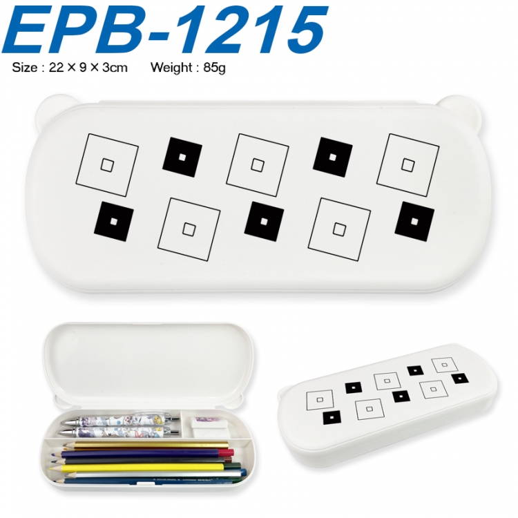 Roblox Anime peripheral UV printed PP material stationery box 22X9X3CM EPB-1215