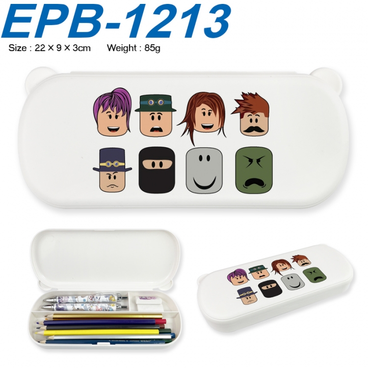 Roblox Anime peripheral UV printed PP material stationery box 22X9X3CM EPB-1213