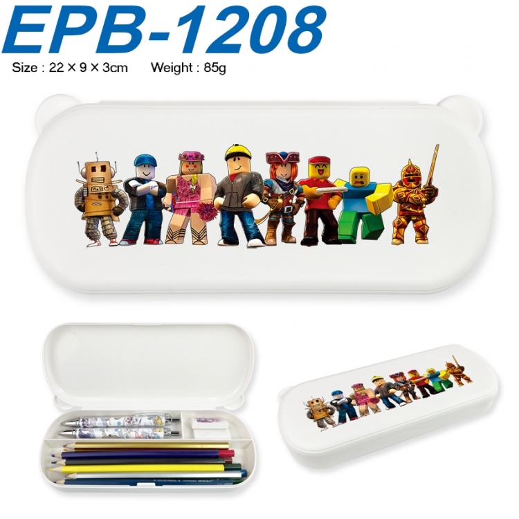 Roblox Anime peripheral UV printed PP material stationery box 22X9X3CM EPB-1208