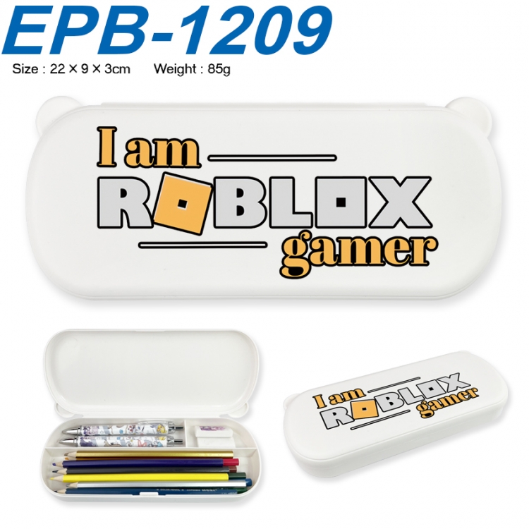 Roblox Anime peripheral UV printed PP material stationery box 22X9X3CM EPB-1209