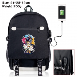 DRAGON BALL canvas USB backpac...