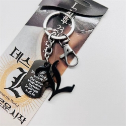 Key Chain Death note  Death note Anime peripheral 2 pendant keychains  price for 5 pcs style B