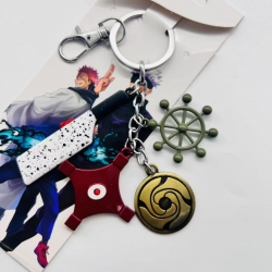 Jujutsu Kaisen Anime character 4 pendant metal keychain backpack pendant style