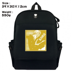 One Piece Canvas Flip Backpack...