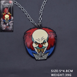 clown Anime cartoon metal neck...