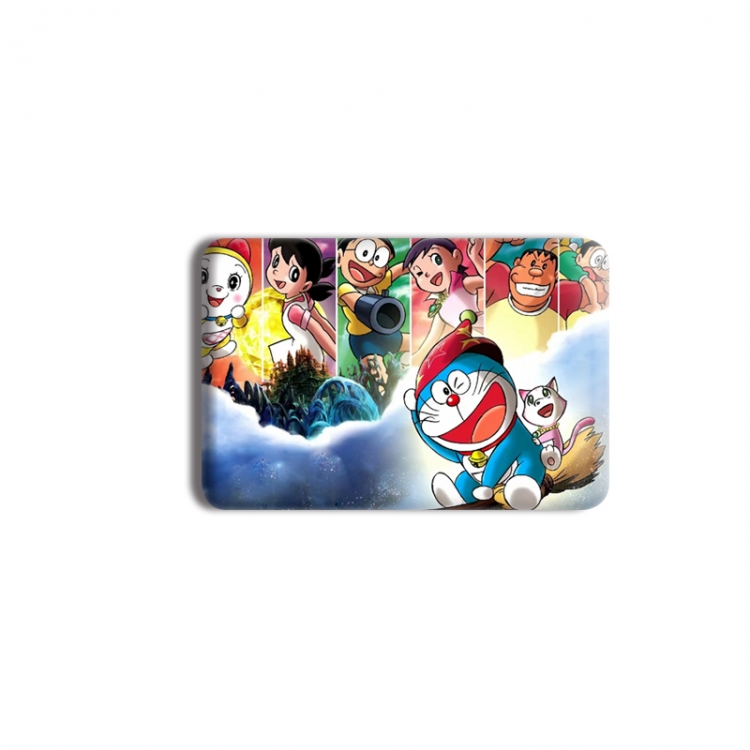 Doraemon Anime square tinplate badge chest badge 40X60CM price for 5 pcs