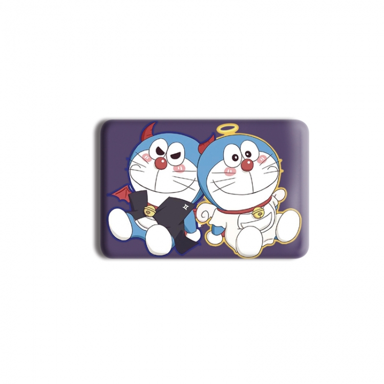Doraemon Anime square tinplate badge chest badge 40X60CM price for 5 pcs
