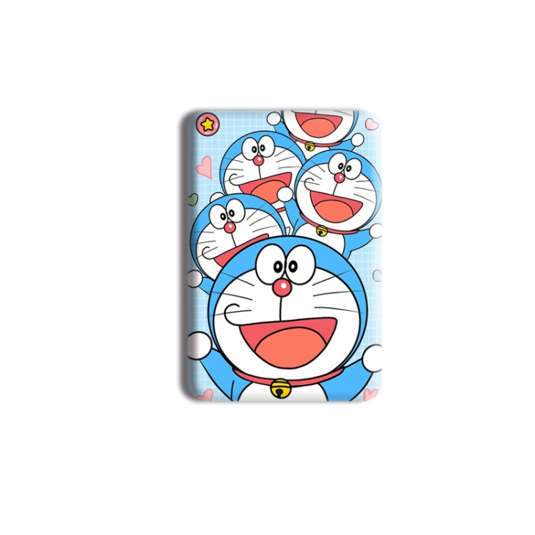 Doraemon Anime square tinplate badge chest badge 40X60CM price for 5 pcs