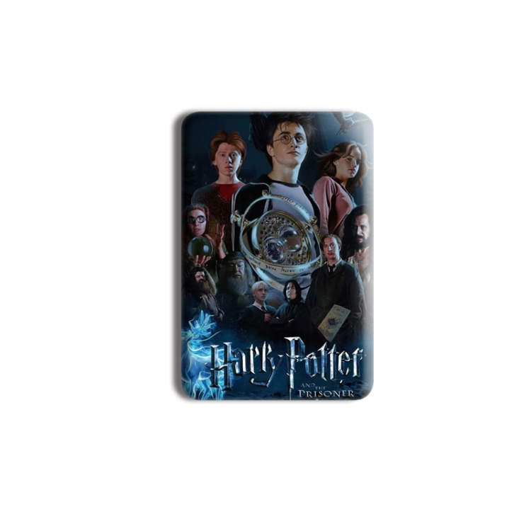 Harry Potter Anime square tinplate badge chest badge 40X60CM price for 5 pcs