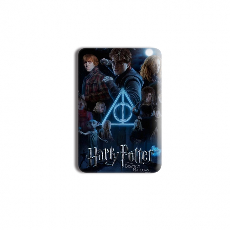 Harry Potter Anime square tinplate badge chest badge 40X60CM price for 5 pcs