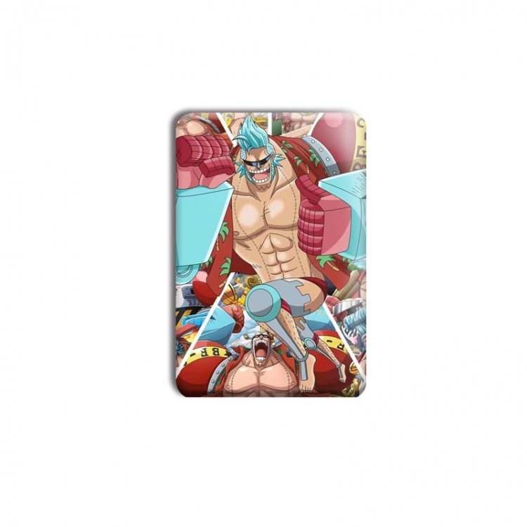 One Piece Anime square tinplate badge chest badge 40X60CM price for 5 pcs