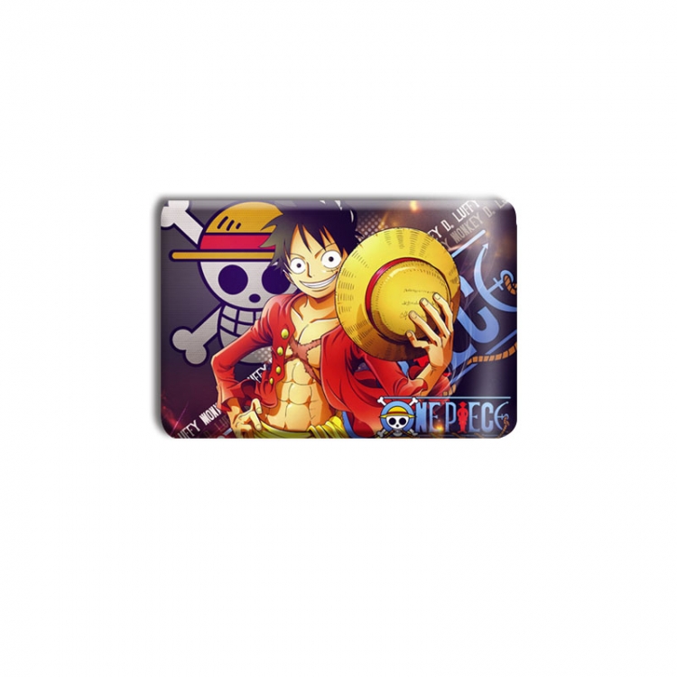 One Piece Anime square tinplate badge chest badge 40X60CM price for 5 pcs
