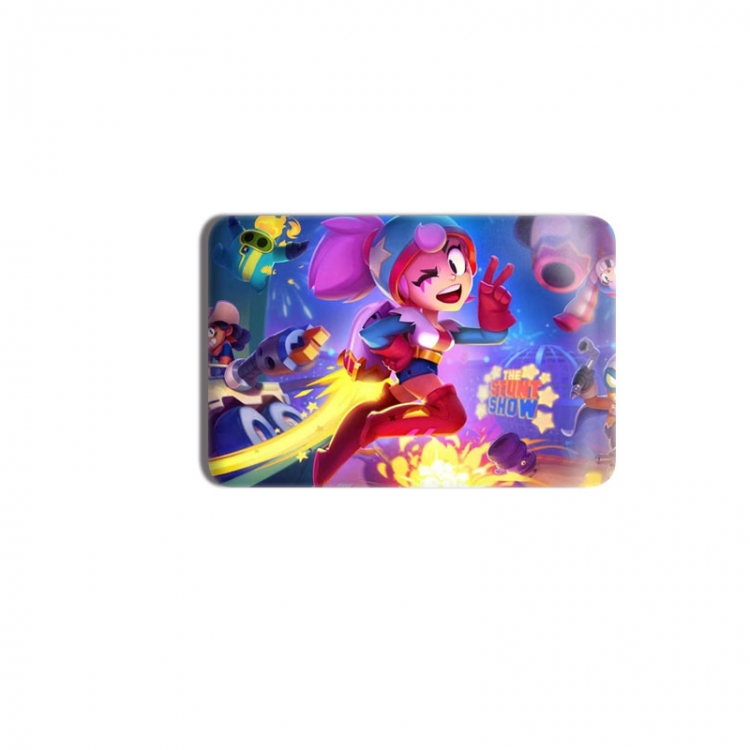 Brawl Stars Anime square tinplate badge chest badge 40X60CM price for 5 pcs