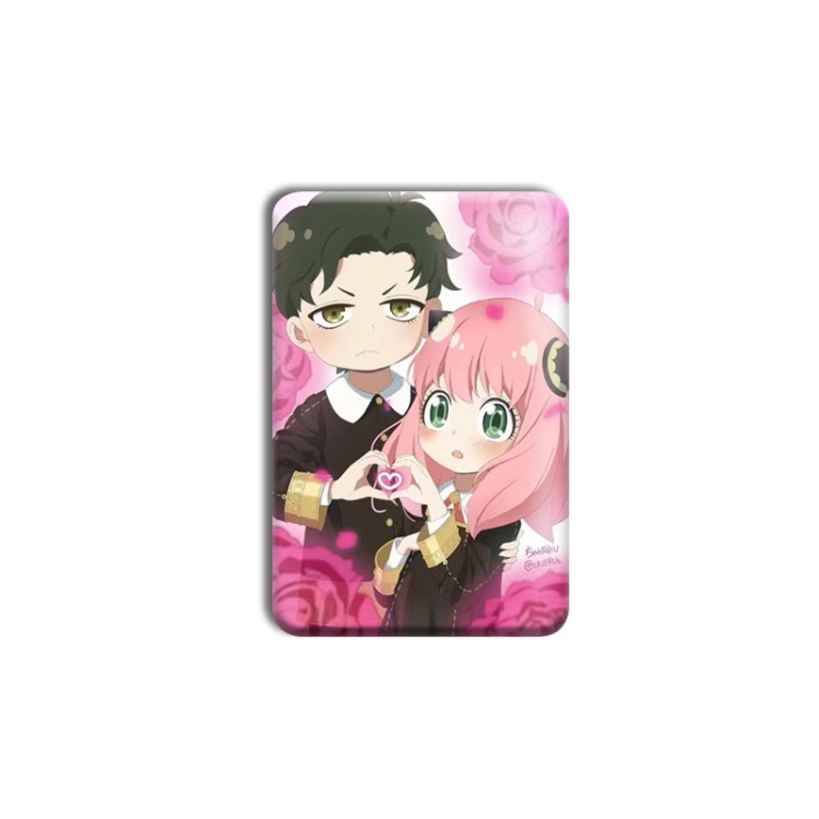 SPY×FAMIL Anime square tinplate badge chest badge 40X60CM price for 5 pcs
