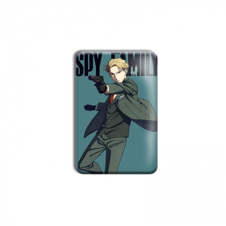 SPY×FAMIL Anime square tinplate badge chest badge 40X60CM price for 5 pcs