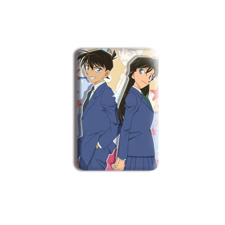 Detective conan Anime square tinplate badge chest badge 40X60CM price for 5 pcs