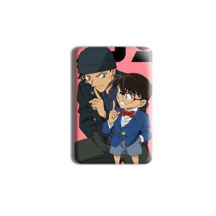 Detective conan Anime square tinplate badge chest badge 40X60CM price for 5 pcs