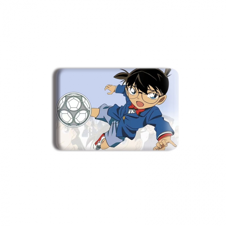 Detective conan Anime square tinplate badge chest badge 40X60CM price for 5 pcs