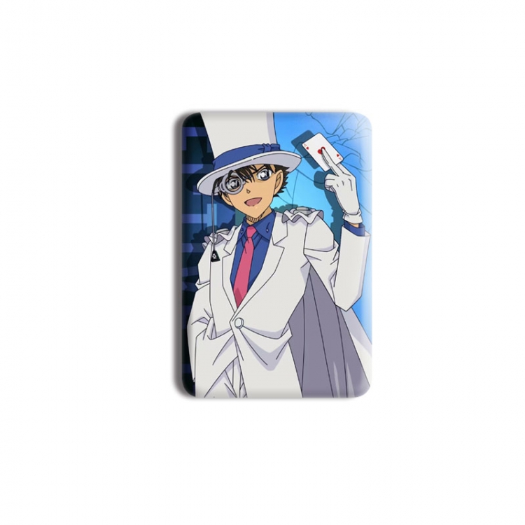 Detective conan Anime square tinplate badge chest badge 40X60CM price for 5 pcs