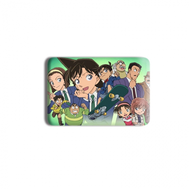 Detective conan Anime square tinplate badge chest badge 40X60CM price for 5 pcs