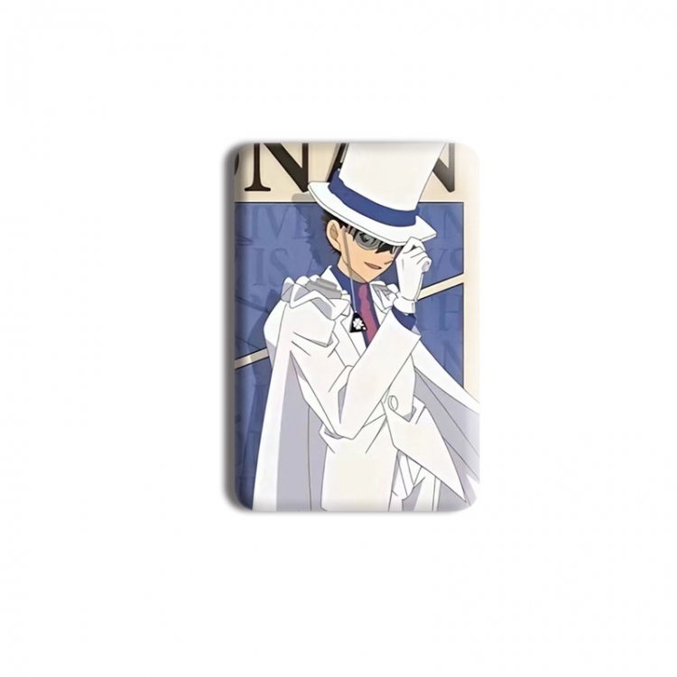 Detective conan Anime square tinplate badge chest badge 40X60CM price for 5 pcs