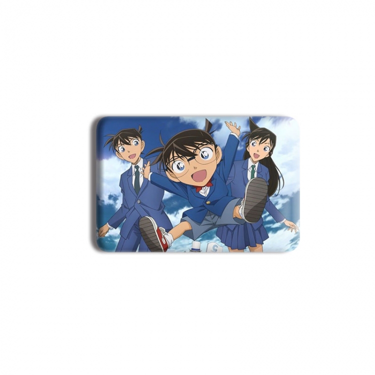 Detective conan Anime square tinplate badge chest badge 40X60CM price for 5 pcs