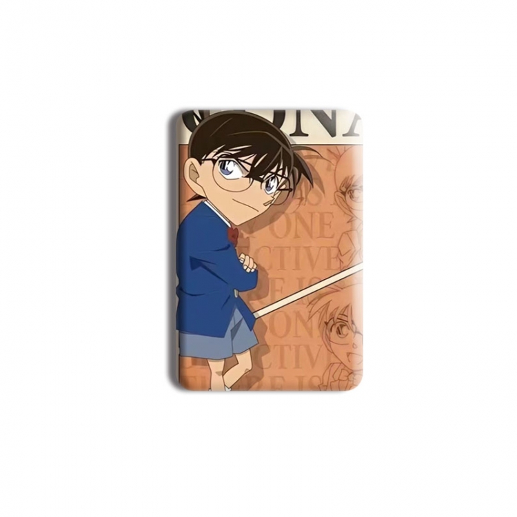 Detective conan Anime square tinplate badge chest badge 40X60CM price for 5 pcs