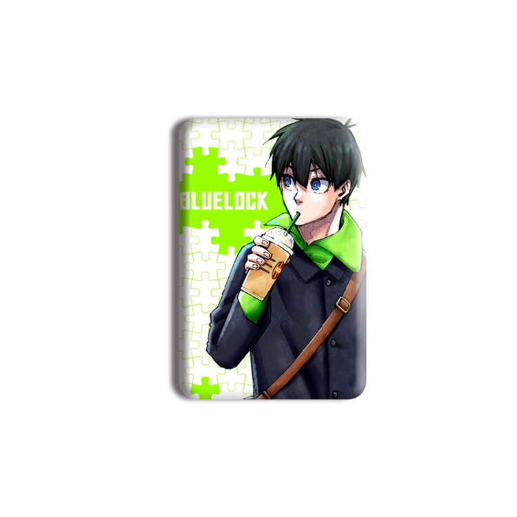 BLUE LOCK Anime square tinplate badge chest badge 40X60CM price for 5 pcs