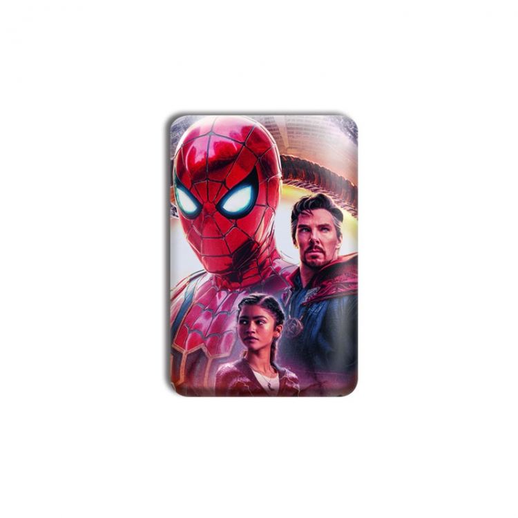 Spiderman Anime square tinplate badge chest badge 40X60CM price for 5 pcs