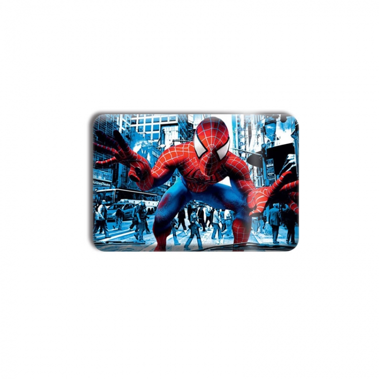 Spiderman Anime square tinplate badge chest badge 40X60CM price for 5 pcs