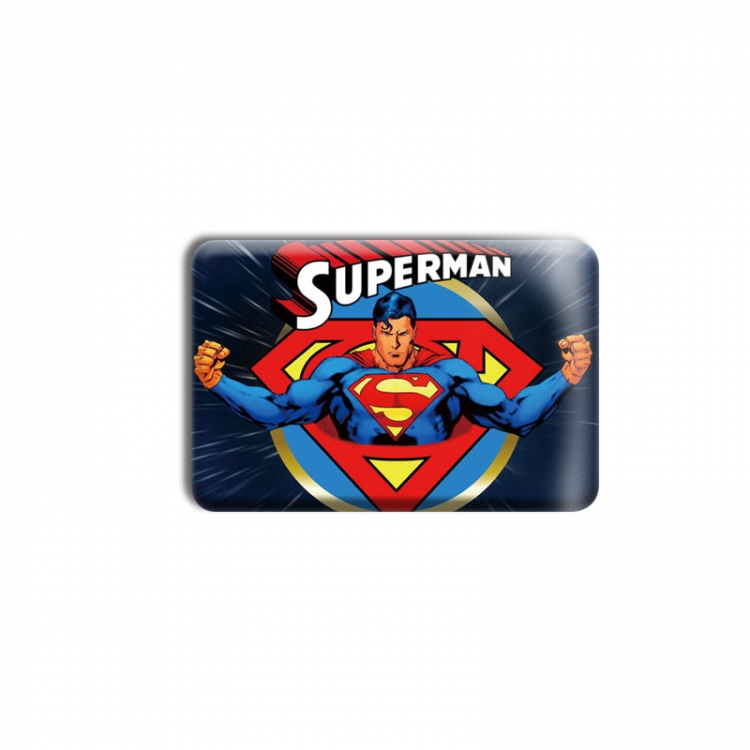 Superman Anime square tinplate badge chest badge 40X60CM price for 5 pcs