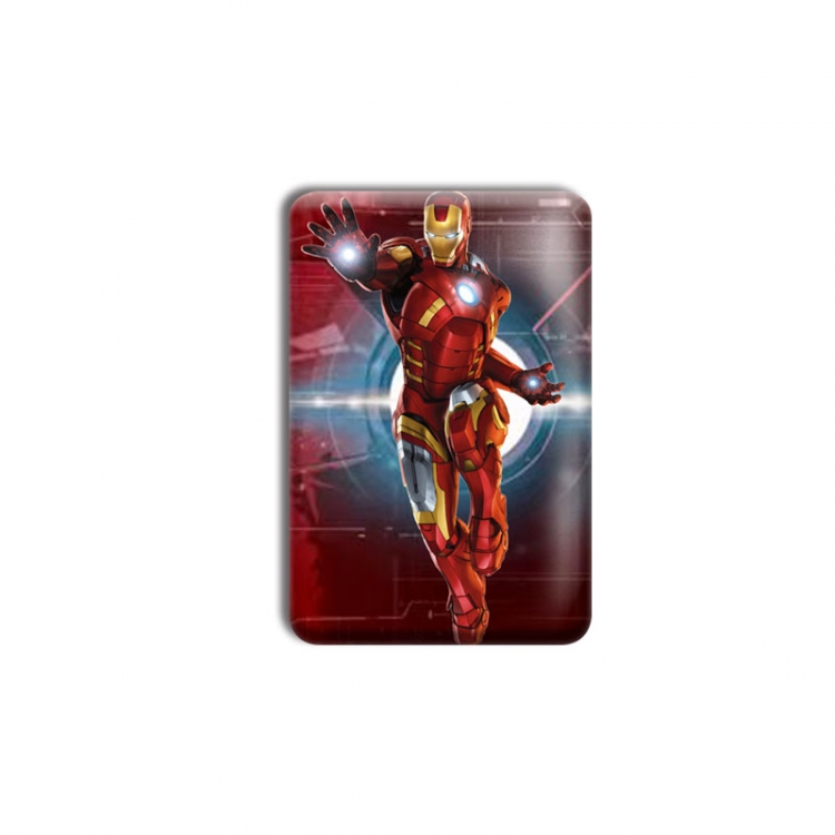 Iron Man Anime square tinplate badge chest badge 40X60CM price for 5 pcs