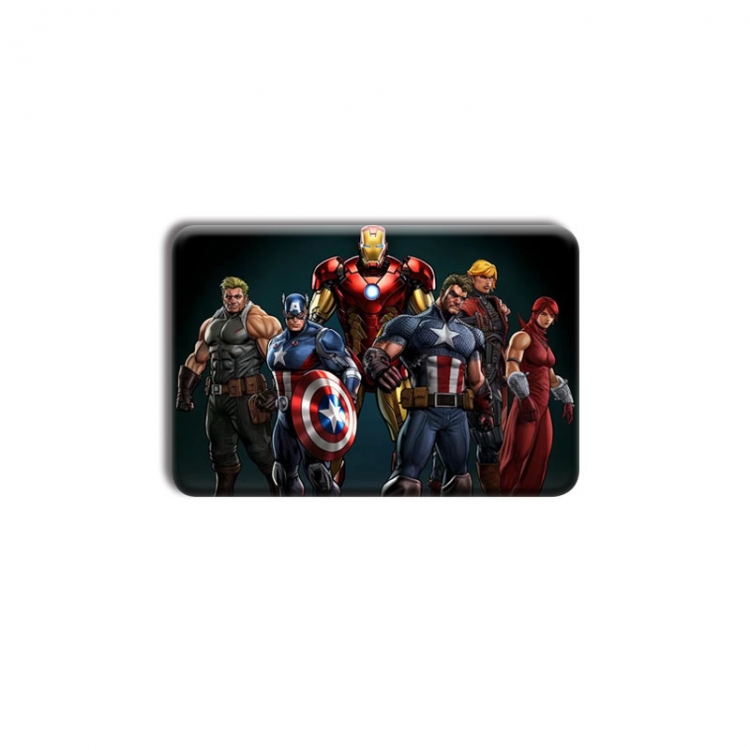 Marvel Anime square tinplate badge chest badge 40X60CM price for 5 pcs