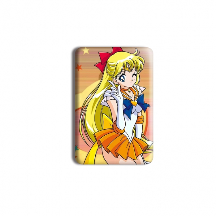 sailormoon Anime square tinplate badge chest badge 40X60CM price for 5 pcs